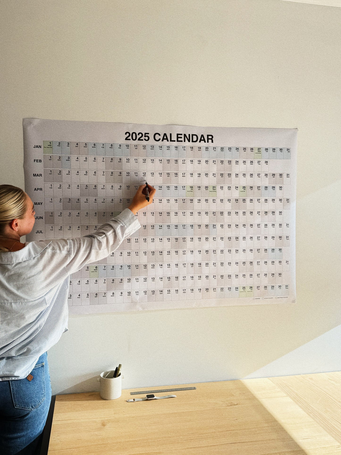 2025 WALL CALENDAR